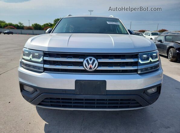 1V2DR2CA8KC590083 2019 VOLKSWAGEN ATLAS Серебряный Вид спереди