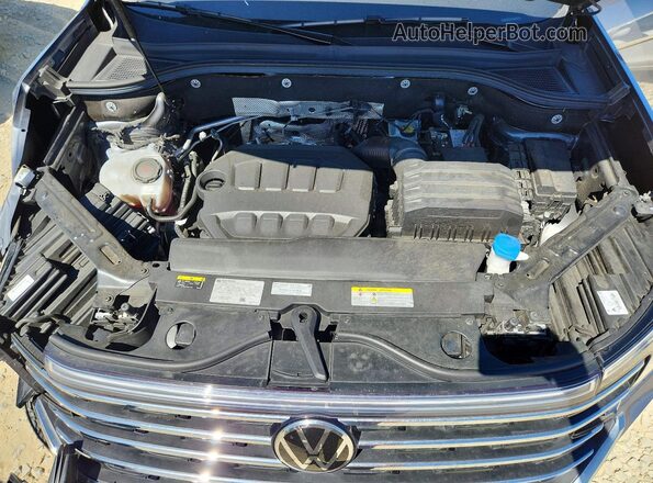 1V2DR2CA8RC583337 2024 VOLKSWAGEN ATLAS Gray Vista del compartimento del motor