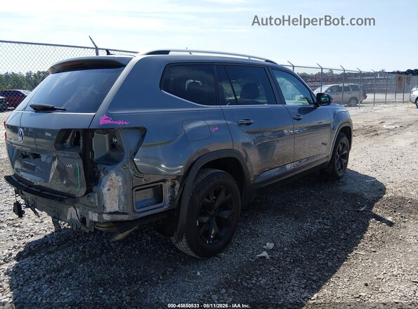 1V2DR2CAXJC501743 2018 VOLKSWAGEN ATLAS Blue Tył prawy