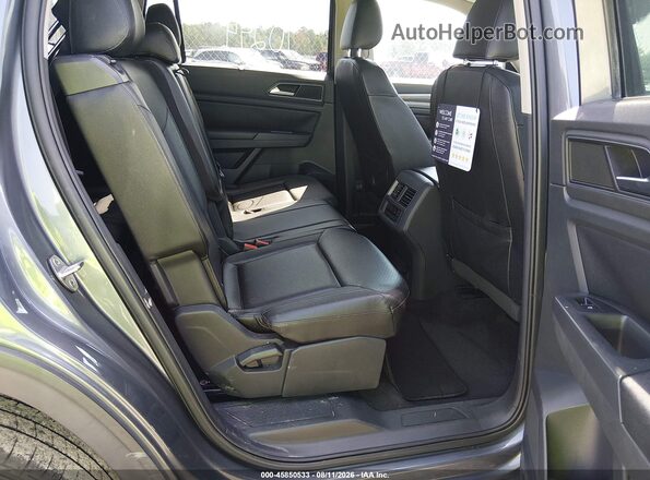 1V2DR2CAXJC501743 2018 VOLKSWAGEN ATLAS Blue Widok naklejki z numerem VIN