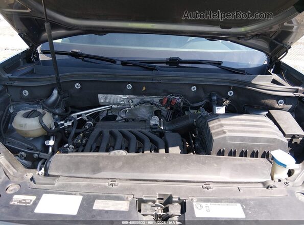 1V2DR2CAXJC501743 2018 VOLKSWAGEN ATLAS Blue Widok z tyłu
