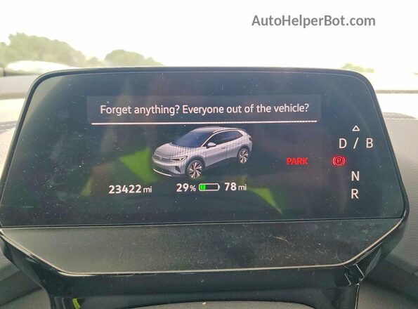 1V2DSPE84SC010226 2025 VOLKSWAGEN ID.4 Silver Widok zestawu wskaźników