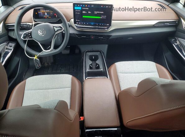1V2DSPE87RC001434 2024 VOLKSWAGEN ID.4 Black Dashboard view