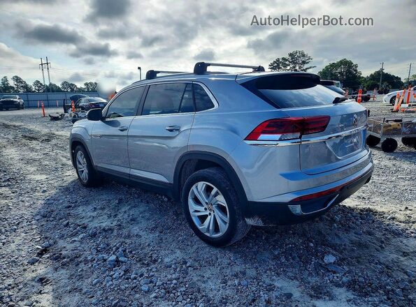 1V2EC2CA8LC200204 2020 VOLKSWAGEN ATLAS Silver Задня ліва чверть