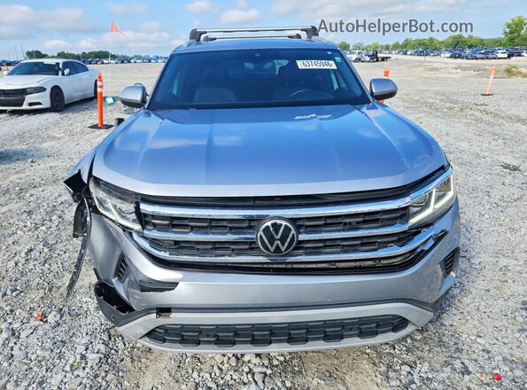 1V2EC2CA8LC200204 2020 VOLKSWAGEN ATLAS Silver Вид спереду