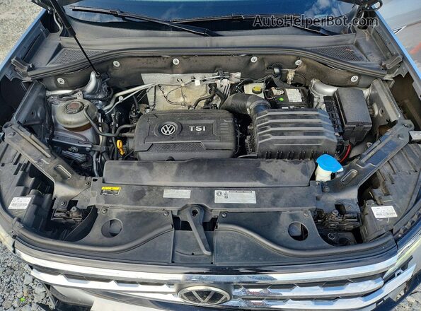 1V2EC2CA8LC200204 2020 VOLKSWAGEN ATLAS Silver Вид підкапотного простору