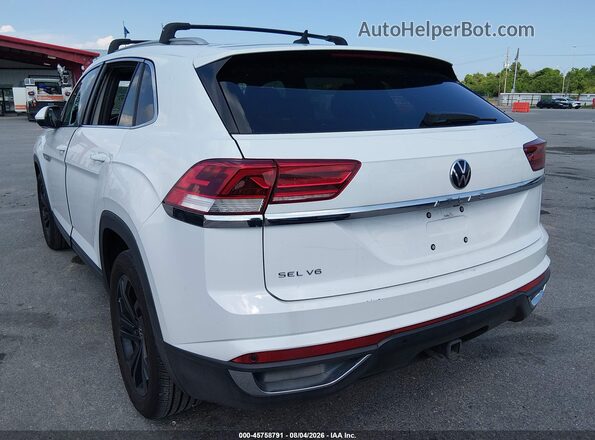 1V2EE2CA0MC210298 2021 VOLKSWAGEN ATLAS Белый Задняя левая четверть