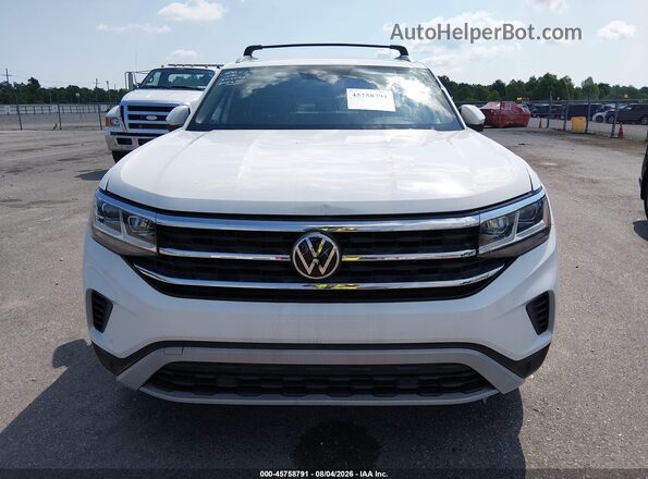 1V2EE2CA0MC210298 2021 VOLKSWAGEN ATLAS Белый Вид щитка приборов