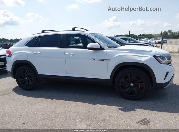 1V2EE2CA0MC210298 2021 VOLKSWAGEN ATLAS Белый Вид задней части салона