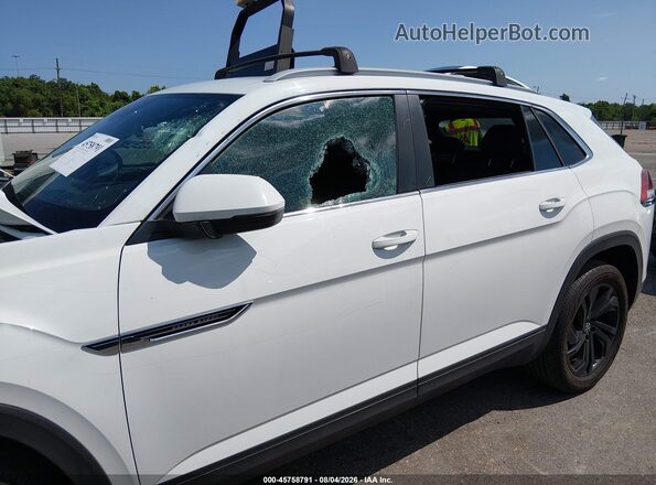1V2EE2CA0MC210298 2021 VOLKSWAGEN ATLAS Белый Вид спереди