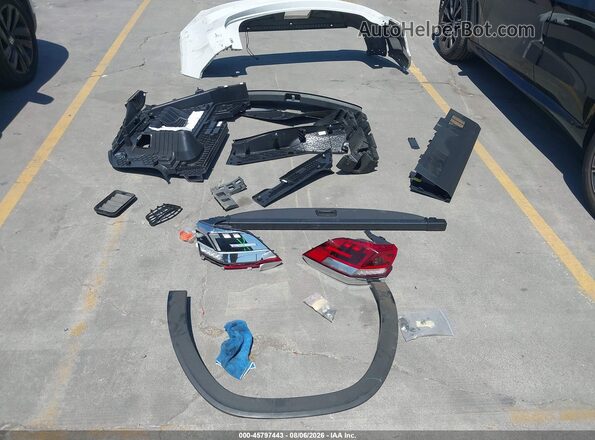 1V2EE2CA3LC229667 2020 VOLKSWAGEN ATLAS White Вид щитка приладів