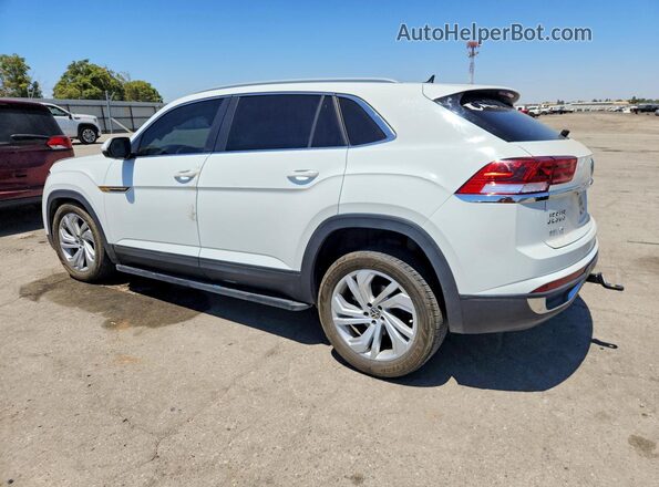 1V2EE2CA6MC228577 2021 VOLKSWAGEN ATLAS White Задня ліва чверть