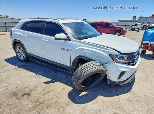 1V2EE2CA6MC228577 2021 VOLKSWAGEN ATLAS White Передня права чверть