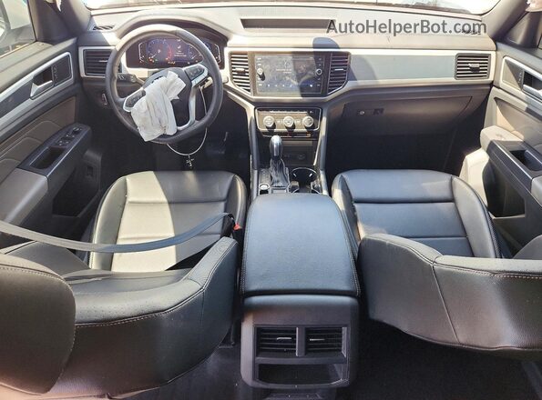1V2EE2CA6MC228577 2021 VOLKSWAGEN ATLAS White Вид панелі приладів