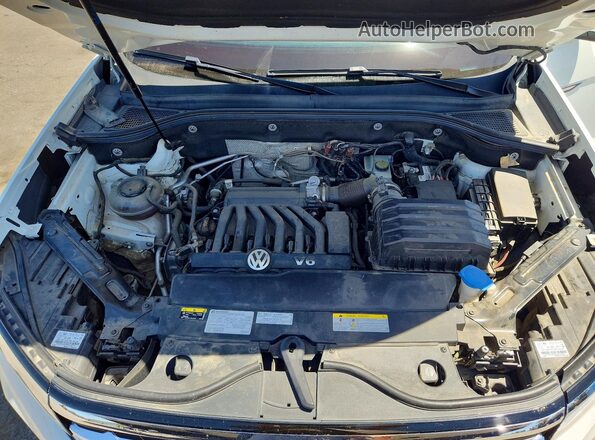 1V2EE2CA6MC228577 2021 VOLKSWAGEN ATLAS White Вид підкапотного простору