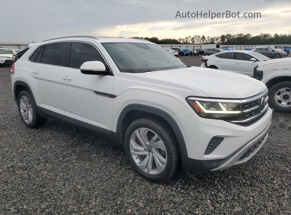 1V2EE2CA9MC209828 2021 VOLKSWAGEN ATLAS White Delantero derecho