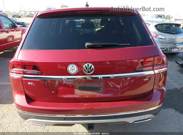 1V2ER2CA0JC515199 2018 VOLKSWAGEN ATLAS Red 