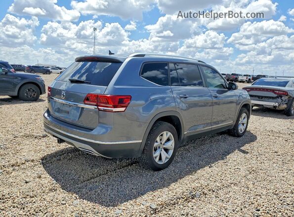 1V2ER2CA2KC506716 2019 VOLKSWAGEN ATLAS Gray Trasero derecho