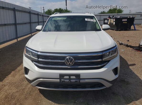 1V2ER2CA3MC503827 2021 VOLKSWAGEN ATLAS White Դիմացի տեսք