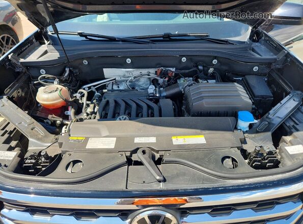 1V2ER2CA5MC535761 2021 VOLKSWAGEN ATLAS Black Вид підкапотного простору