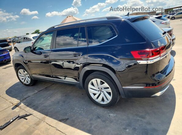 1V2ER2CA5MC535761 2021 VOLKSWAGEN ATLAS Black Задня ліва чверть