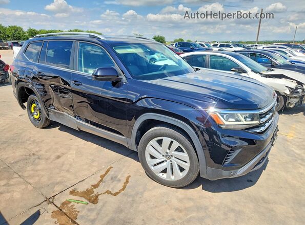 1V2ER2CA5MC535761 2021 VOLKSWAGEN ATLAS Black Передня права чверть