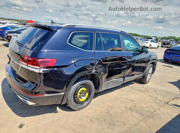 1V2ER2CA5MC535761 2021 VOLKSWAGEN ATLAS Black Задня права чверть