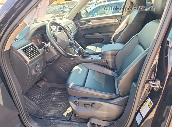 1V2ER2CA5MC535761 2021 VOLKSWAGEN ATLAS Black Вид салону спереду
