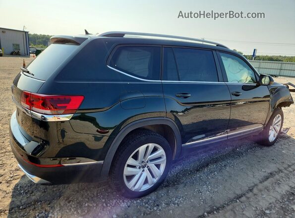 1V2ER2CA8MC504732 2021 VOLKSWAGEN ATLAS Green უკანა მარჯვენა