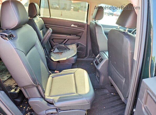 1V2ER2CA8MC504732 2021 VOLKSWAGEN ATLAS Green უკანა სავარძლების ხედი