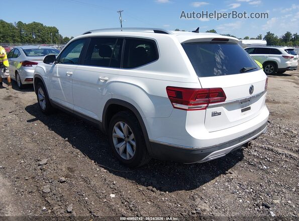 1V2ER2CA9JC560058 2018 VOLKSWAGEN ATLAS White Trasero izquierdo