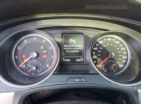 1V2ER2CAXJC521866 2018 VOLKSWAGEN ATLAS Silver Widok zestawu wskaźników