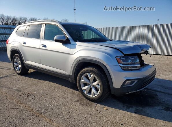 1V2ER2CAXJC521866 2018 VOLKSWAGEN ATLAS Silver Przód prawy