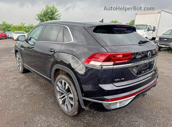 1V2FE2CA1PC218130 2023 VOLKSWAGEN ATLAS Черный Задняя левая четверть