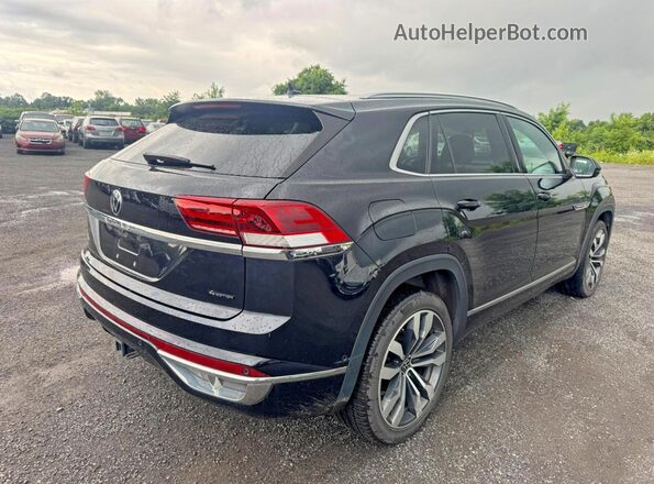 1V2FE2CA1PC218130 2023 VOLKSWAGEN ATLAS Черный Задняя правая четверть