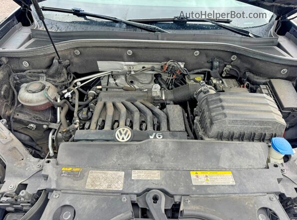 1V2FE2CA1PC218130 2023 VOLKSWAGEN ATLAS Черный Вид задних сидений