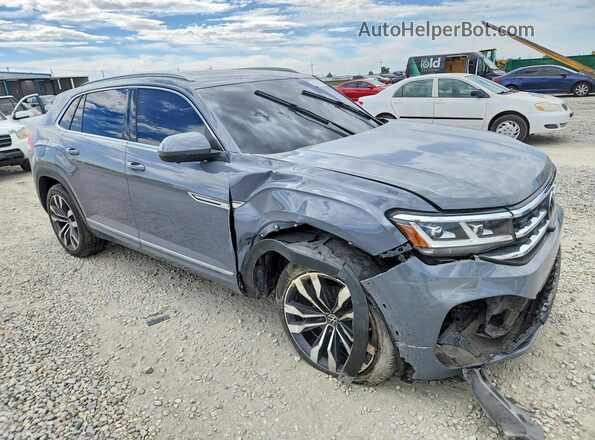 1V2FE2CA4MC234883 2021 VOLKSWAGEN ATLAS Gray Przód prawy