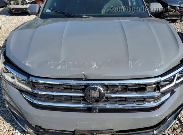 1V2FE2CA5PC228644 2023 VOLKSWAGEN ATLAS Gray Engine compartment view