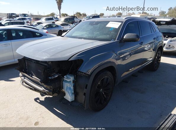 1V2FE2CA6MC200735 2021 VOLKSWAGEN ATLAS Gray Przód lewy