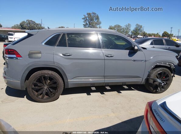 1V2FE2CA6MC200735 2021 VOLKSWAGEN ATLAS Gray Widok wnętrza 360 stopni