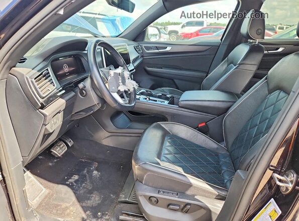 1V2FE2CA7RC261910 2024 VOLKSWAGEN ATLAS Black Vista interior delantera