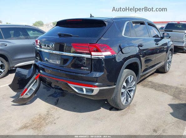 1V2FE2CA8NC207803 2022 VOLKSWAGEN ATLAS Black Tył prawy