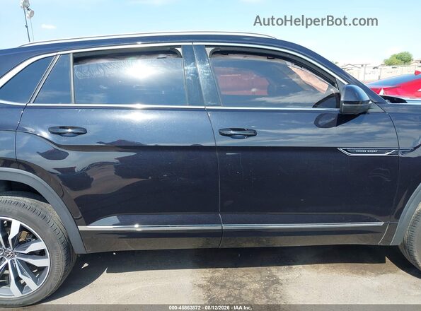 1V2FE2CA8NC207803 2022 VOLKSWAGEN ATLAS Black Widok zestawu wskaźników
