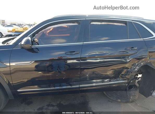 1V2FE2CA8NC207803 2022 VOLKSWAGEN ATLAS Black Widok wnętrza z tyłu