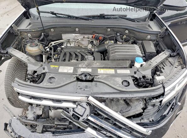 1V2FE2CA9NC215635 2022 VOLKSWAGEN ATLAS Black Вид підкапотного простору