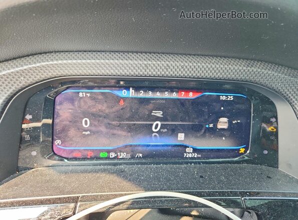 1V2FE2CA9RC207914 2024 VOLKSWAGEN ATLAS Black Widok zestawu wskaźników
