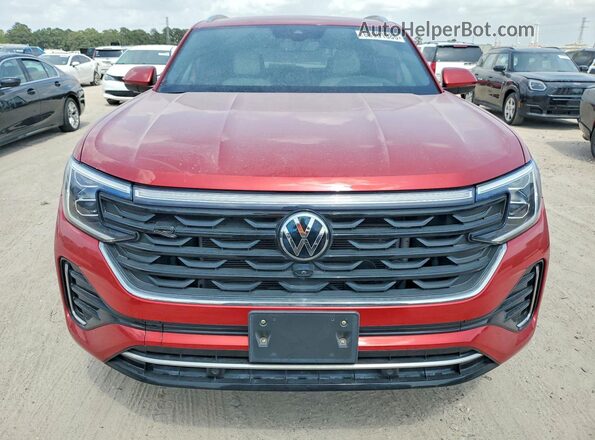1V2FE2CAXRC208375 2024 VOLKSWAGEN ATLAS Red Front view