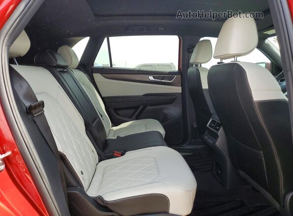 1V2FE2CAXRC208375 2024 VOLKSWAGEN ATLAS Red Rear interior view
