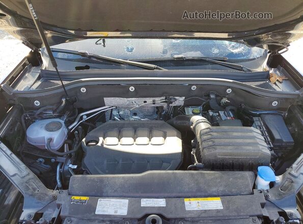 1V2FE2CAXSC221665 2025 VOLKSWAGEN ATLAS Black Rear interior view