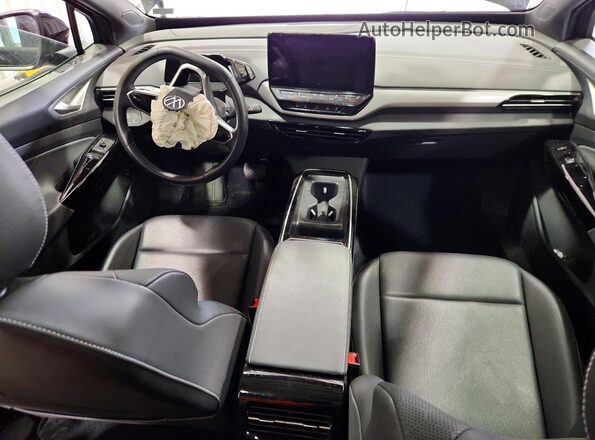 1V2FMPE81PC013823 2023 VOLKSWAGEN ID.4 Black Առջևի վահանակի տեսք